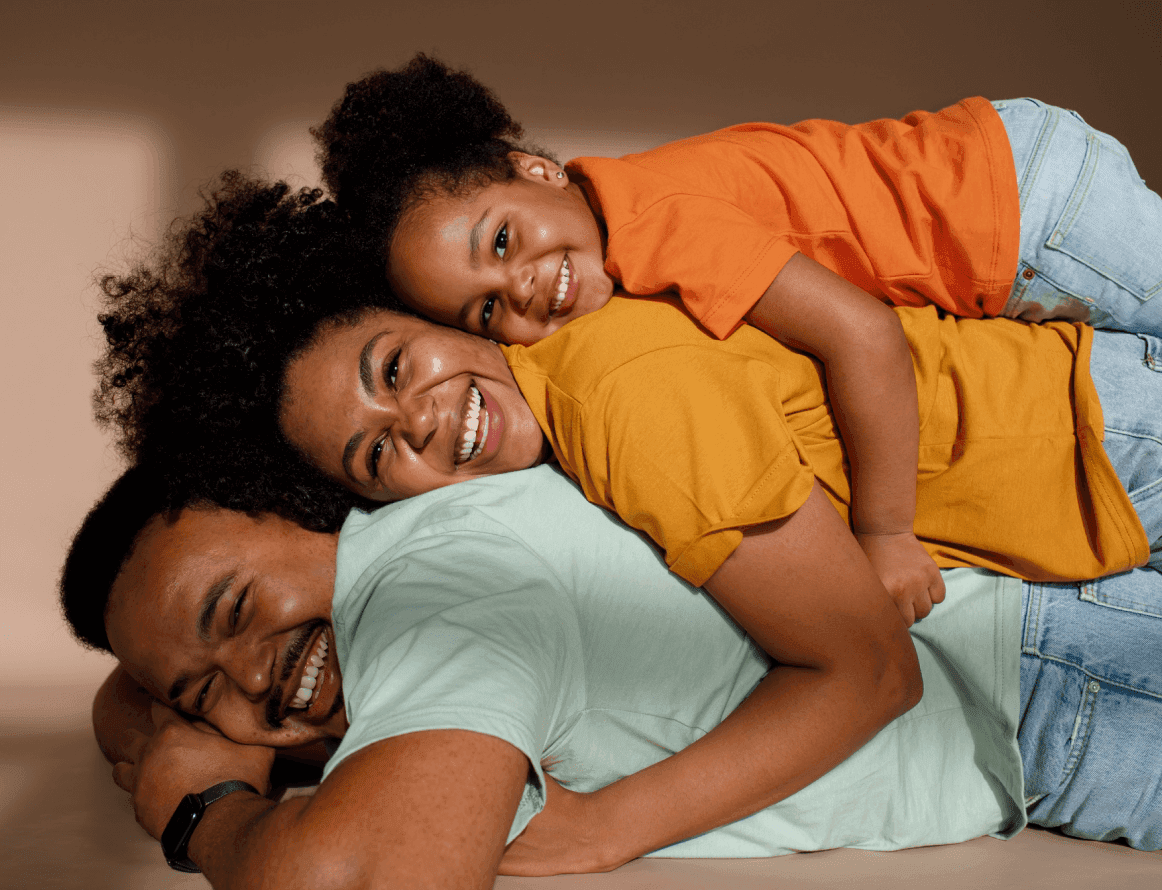 A happy family